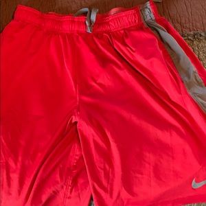 Size Large Nike athletic shorts. Decent condition.